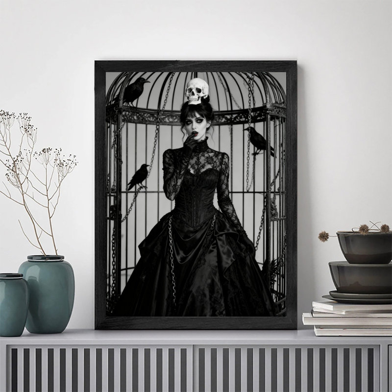 Black+Framed+Vintage+Dark+